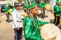 Congadas, a folkloric festival, typical of Brazil.