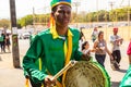 Congadas, a folkloric festival, typical of Brazil.