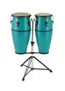 Congas percussion set Royalty Free Stock Photo