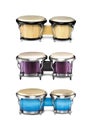 Congas set Royalty Free Stock Photo