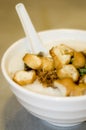 Congee in a bowl Royalty Free Stock Photo