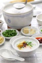 Congee, chinese rice porridge Royalty Free Stock Photo