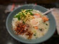 Congee with seafood - image