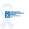 Congenital Diaphragmatic Hernia Awareness Day, April 19 Royalty Free Stock Photo