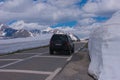 Col of petit saint bernard,savoie, france