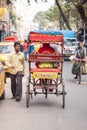 Congested Kolkata street