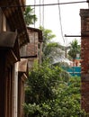 Congested typical neighborhood of west bengal