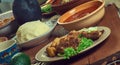 Congolese African cuisine Royalty Free Stock Photo