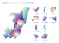 Congolese low poly regions.