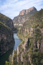 Congost de Mu Gorge in Catalonia Royalty Free Stock Photo