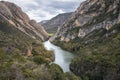 Congost de Mu Gorge in Catalonia Royalty Free Stock Photo