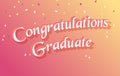 Congratulation Graduation Greeting Card Poster Background