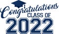 Congratulations Class of 2022 Blue