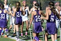 Congratulations at End of Girls Lacrosse Game