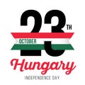 23-October-the Independence Day of Hungary