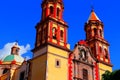 Congregation temple in queretaro city, mexico II Royalty Free Stock Photo