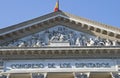 Congreso de los Deputados, Madrid, Spain Royalty Free Stock Photo