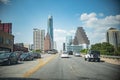Congress Avenue facing downtown Austin