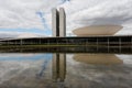 Congress Building in Brasilia Royalty Free Stock Photo