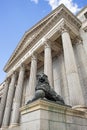 Congress of Deputies, Madrid, Spain Royalty Free Stock Photo