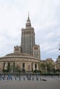 Architecture of Congress Hall in Warsaw, Poland