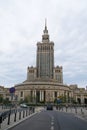 Architecture of Congress Hall in Warsaw, Poland