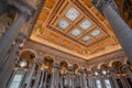 Congress Library Ceiling Washington Royalty Free Stock Photo