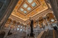 Congress Library Ceiling Washington Royalty Free Stock Photo