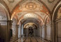 Congress Library Ceiling Washington Royalty Free Stock Photo