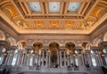 Congress Library Ceiling Washington Royalty Free Stock Photo