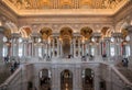 Congress Library Hall Washington Royalty Free Stock Photo