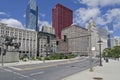 Congress Parkway in Chicago Loop