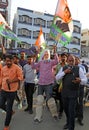 Congress Protest Against Modi Government After Hike In Fuel Prices In Rajasthan, India