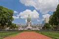 Congress square at Buenos Aires, Argentina Royalty Free Stock Photo