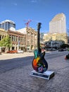 Congress street in Downtown Austin Texas