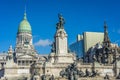 Congressional Plaza in Buenos Aires, Argentina