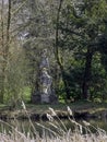 Congreve`s Monument on Elysian Fields in Stowe, Buckinghamshire, UK Royalty Free Stock Photo