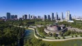 Congtai park handan hebei china Royalty Free Stock Photo