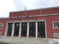 Coni swimming center exterior at Foro Italico in Rome Royalty Free Stock Photo