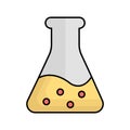 Conical flask Vector icon which can easily modify or edit Royalty Free Stock Photo