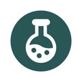 Conical flask Vector icon which can easily modify or edit Royalty Free Stock Photo