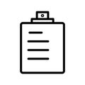 Conical flask Vector icon which can easily modify or edit Royalty Free Stock Photo