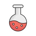 Conical flask Vector icon which can easily modify or edit Conical flask Vector icon which can easily modify or edit Royalty Free Stock Photo