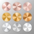 Conical metal gradients