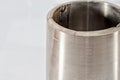 Conical transition for pipelines of stainless steel