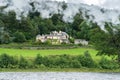 CONISTON WATER, LAKE DISTRICT/ENGLAND - AUGUST 21 : John Ruskin' Royalty Free Stock Photo