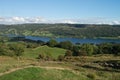 Coniston water in the Lake district National Park, England Royalty Free Stock Photo