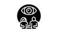 conjugal supervision glyph icon animation