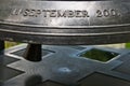 Conmemorative bell for the 9/11 Royalty Free Stock Photo