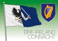 Connacht regional flag, Eire, Ireland